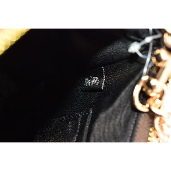 Coach Teri Shoulder Bag In Signature Canvas Pumpkin Halloween Print CCE71 NWT - Picture 12 of 16